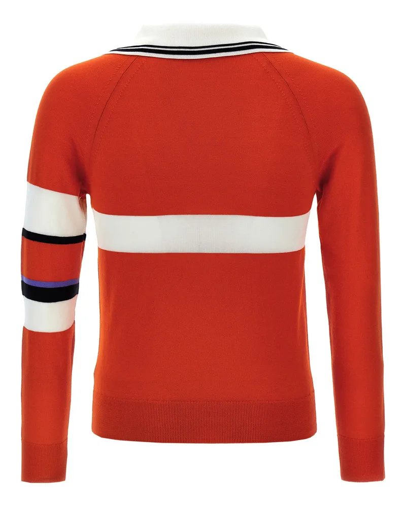Wales Bonner Calm Sweater — Red Red