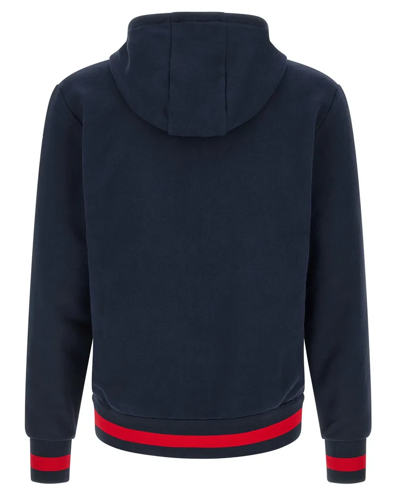 Kiton Color-Block Cotton Pant Suit — Navy Navy