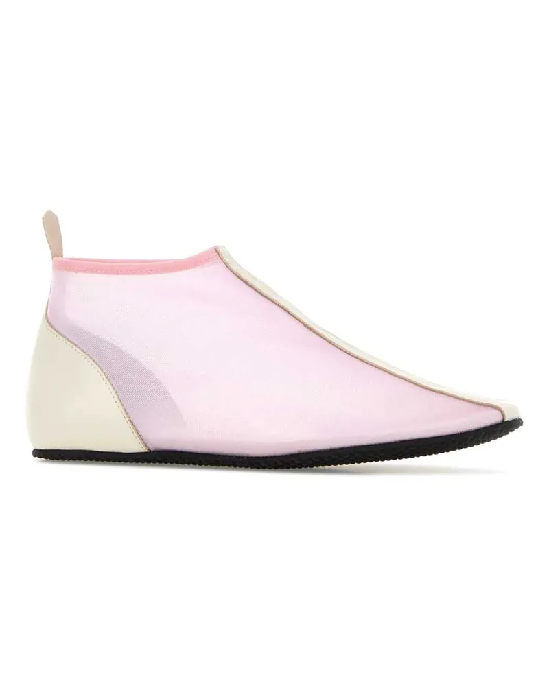 GIMAGUAS Women's Pink Mesh Slip Ons Sneaker Pink