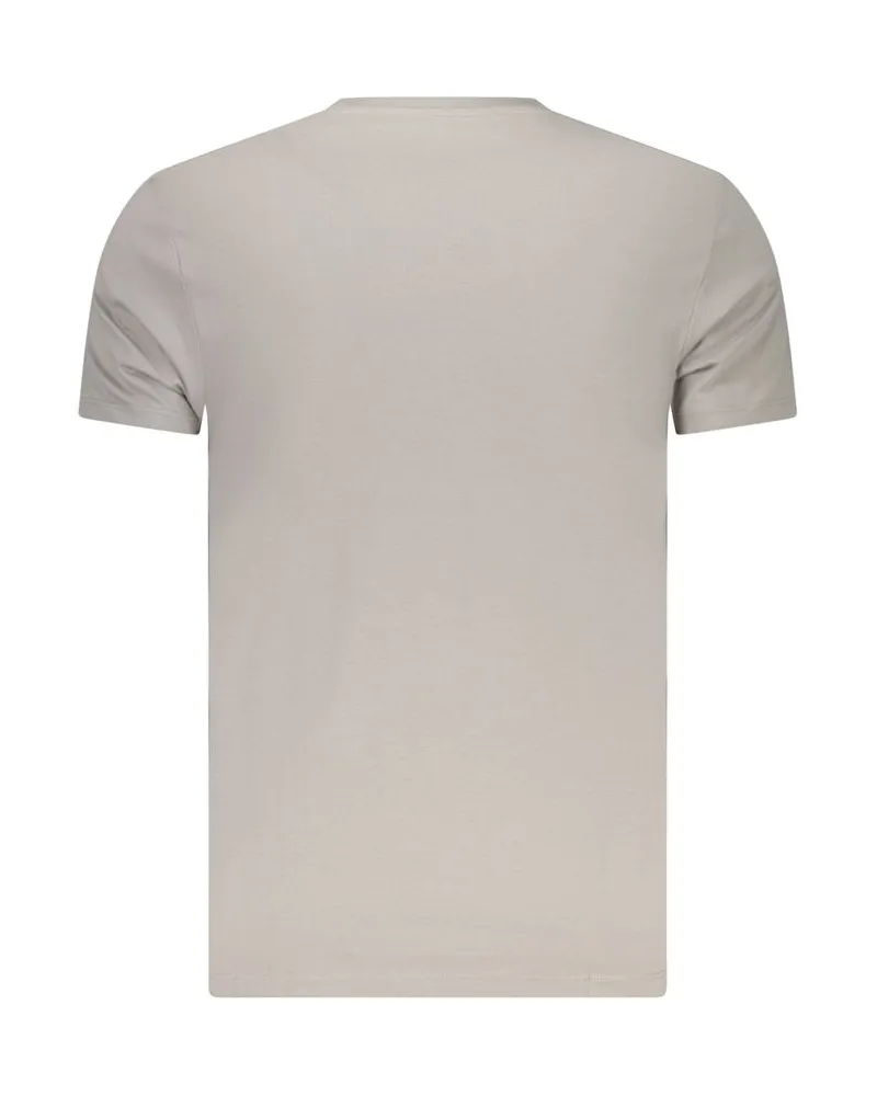 Timberland Embroidered Logo Cotton T-shirt — Gray Gray