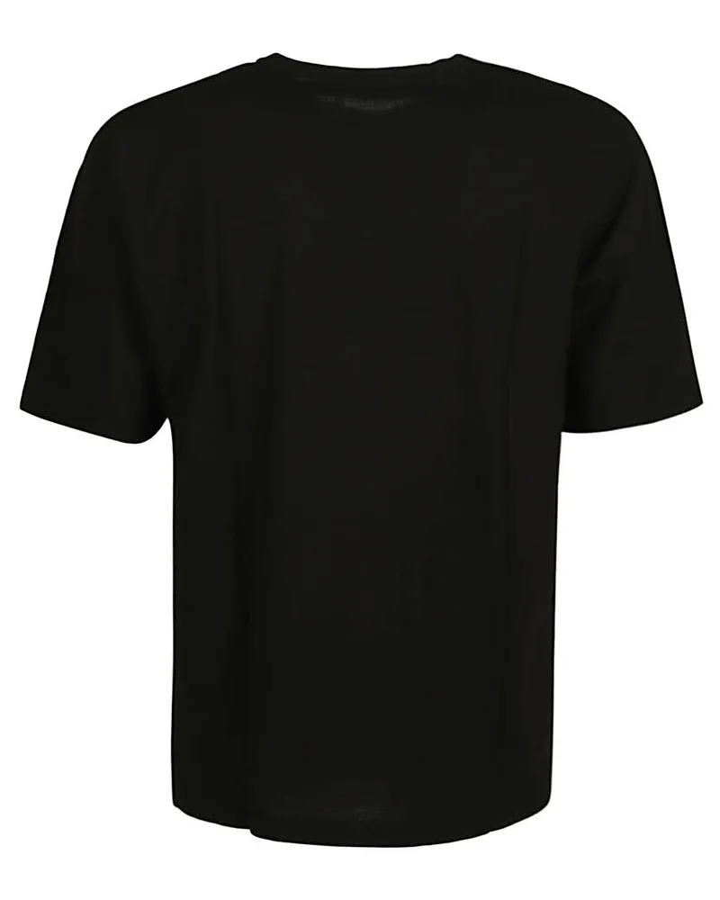 KIRED Crew-Neck Cotton T-Shirt — Black Black