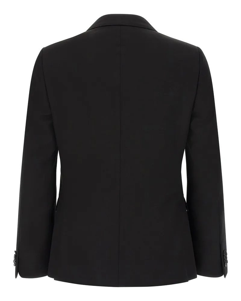 Ermenegildo Zegna Wool and Mohair Blend Pant Suit — Black Black