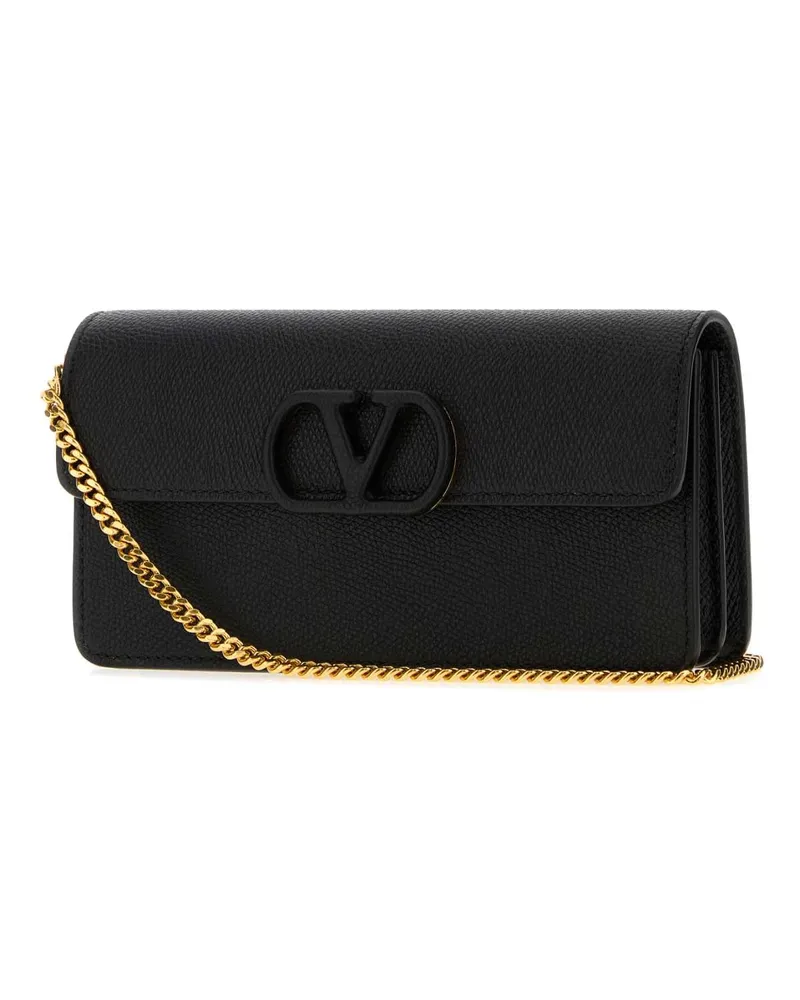 Valentino Garavani Wallet on Chain — Black Black