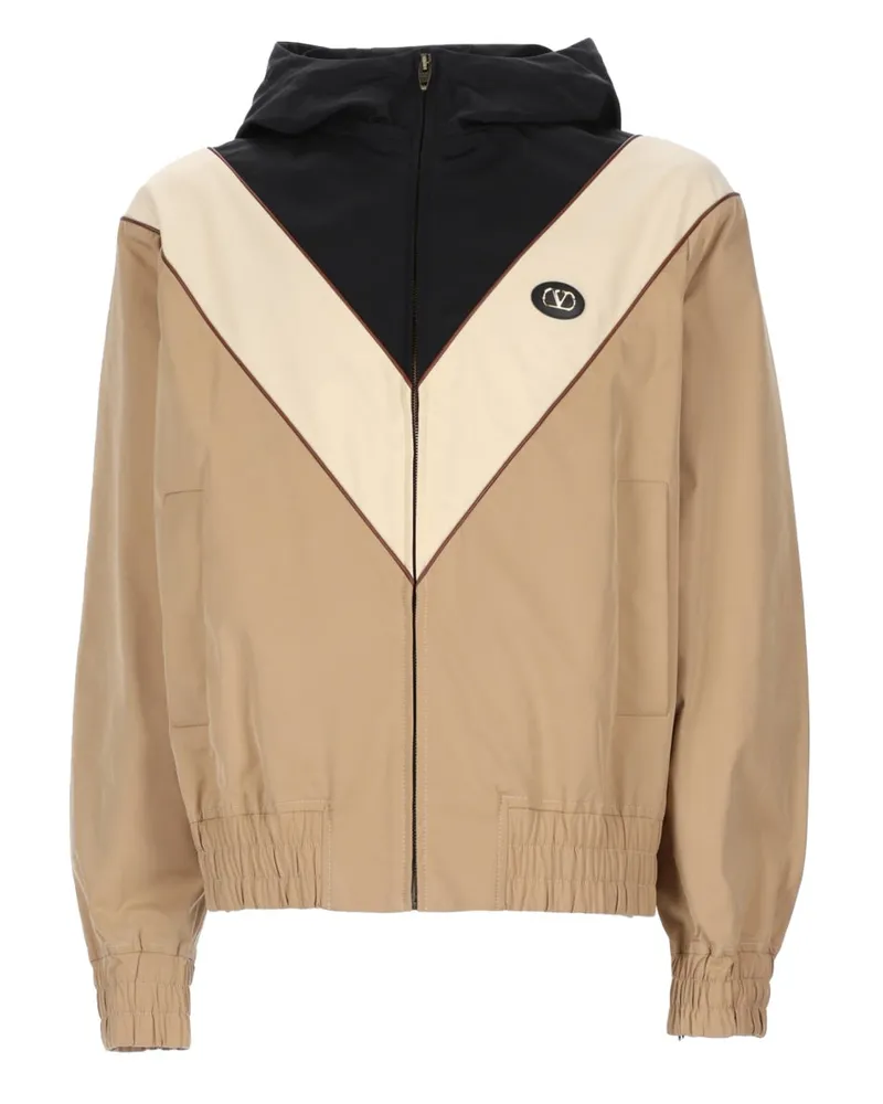 Valentino Garavani VLogo Signature Jacket — Beige Beige