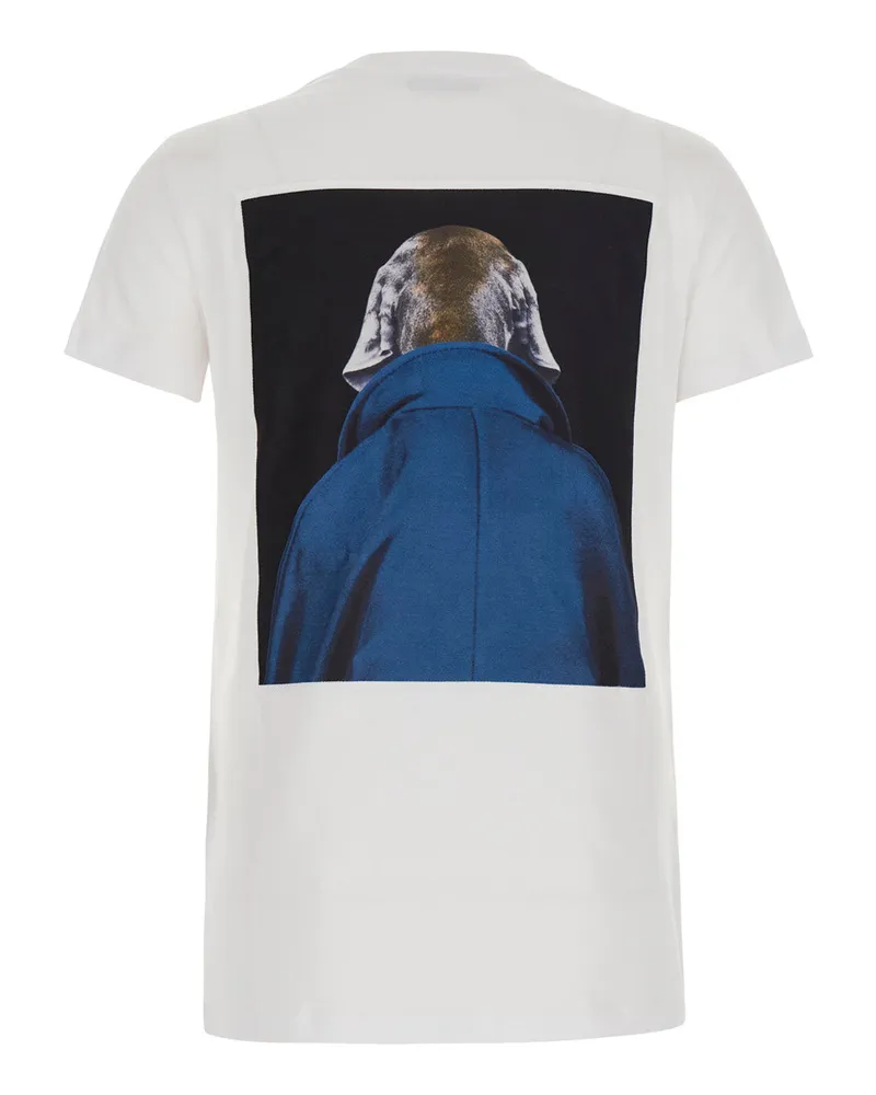 Max Mara Women Crew Neck T-Shirt Calca White Cotton T-Shirts & Jerseys White