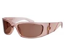 0PR Transparent Peach Propionate Sunglasses — Pink