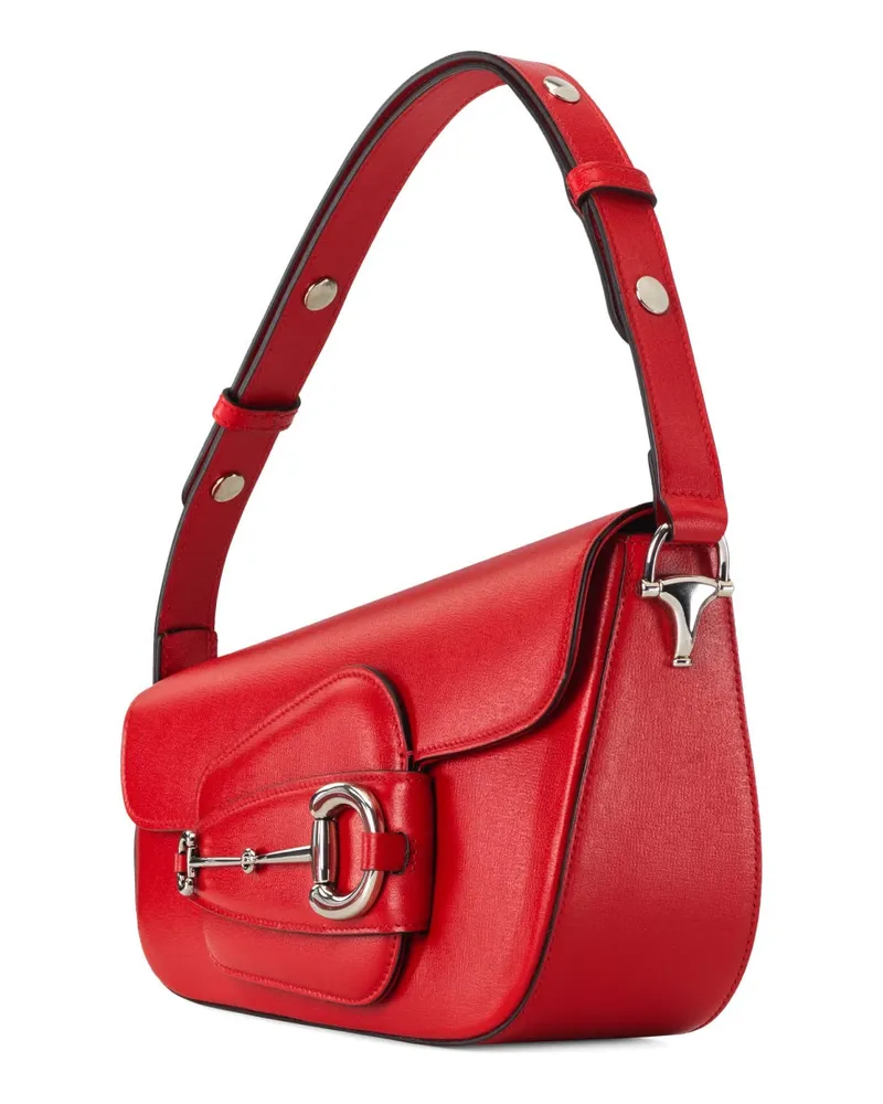 Gucci Horsebit 1955 Shoulder Bag — Red Red