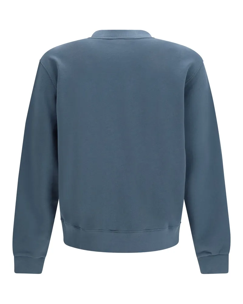 Kenzo Men's Embroidered Cotton Sweatshirt Anthracite Sweatshirts Sweater Gray