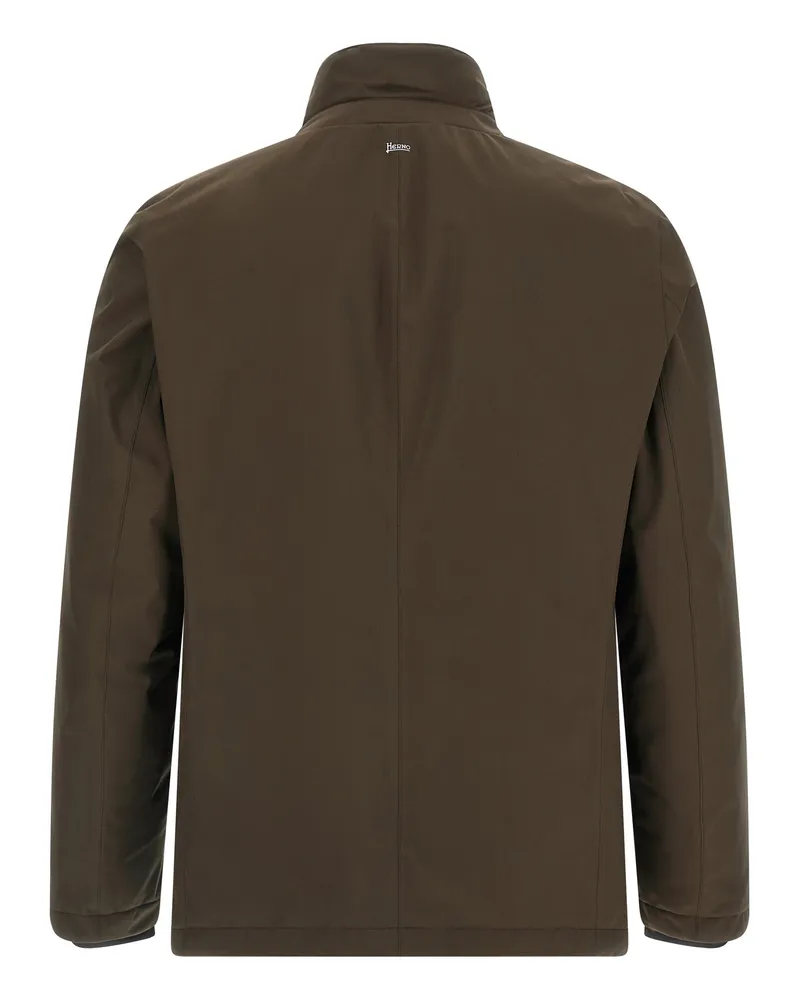 Herno Padded Polyester Jacket — Brown Brown