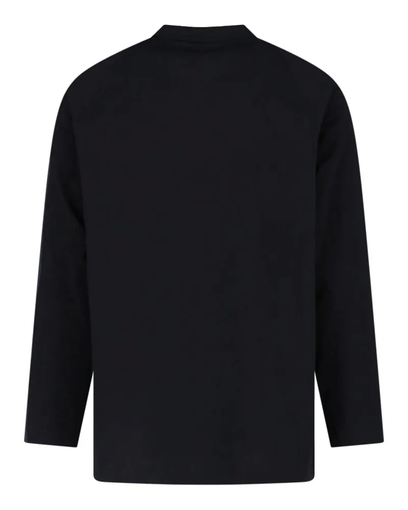 Y-3 Men's T-Shirts And Polos Black Cotton Black