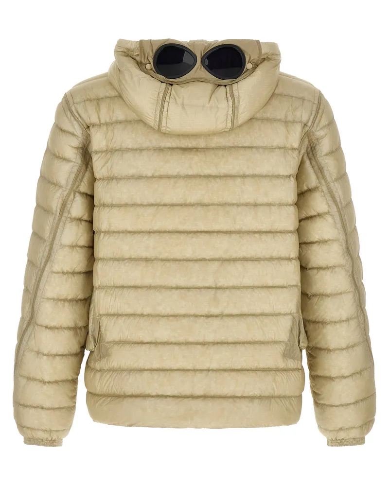 C.P. Company Men's Beige Polyamide Full-Length Jacket Clothing Beige