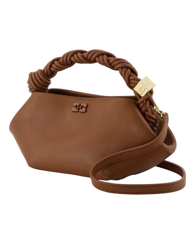 Ganni Shoulder Bag — Brown Brown
