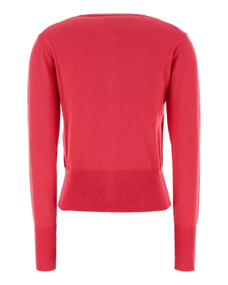 Vivienne Westwood Women's Cardigan Red Cotton Cashmere Red