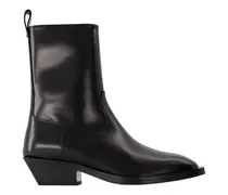 Women's Luis Ankle Boot Black Calfskin