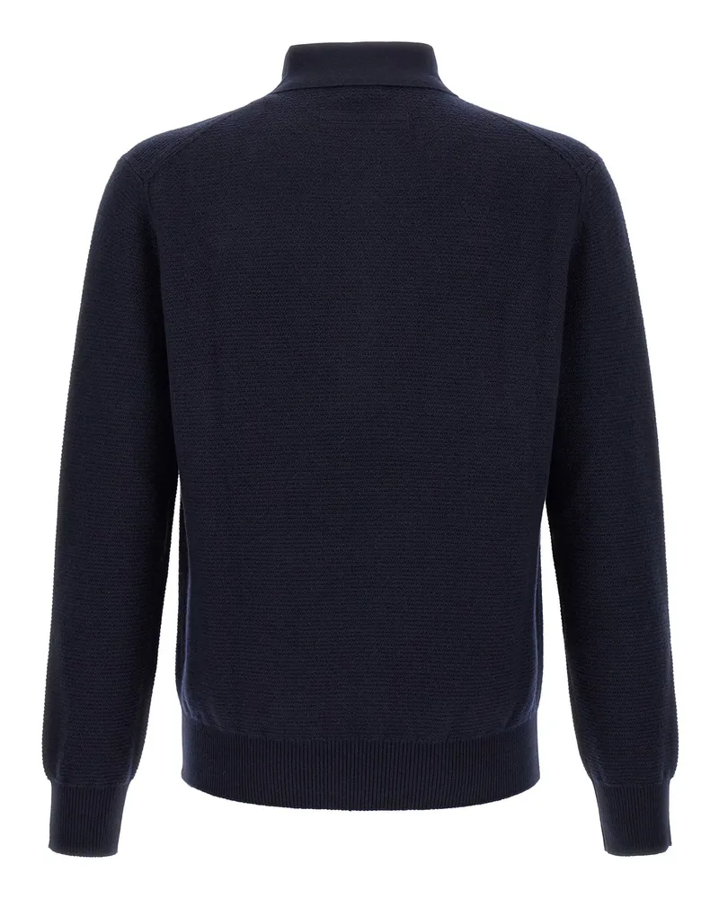 Ermenegildo Zegna Cashmere Polo — Navy Navy