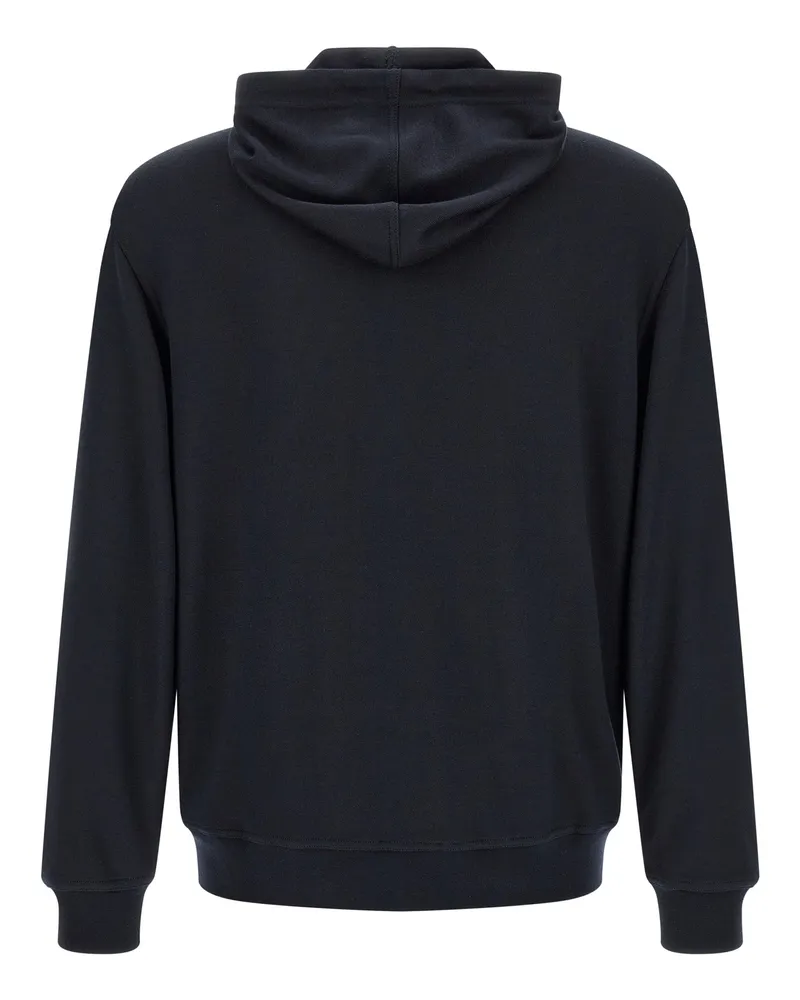 Brunello Cucinelli Men's Blue Cashmere Sweatshirt Clothing Navy