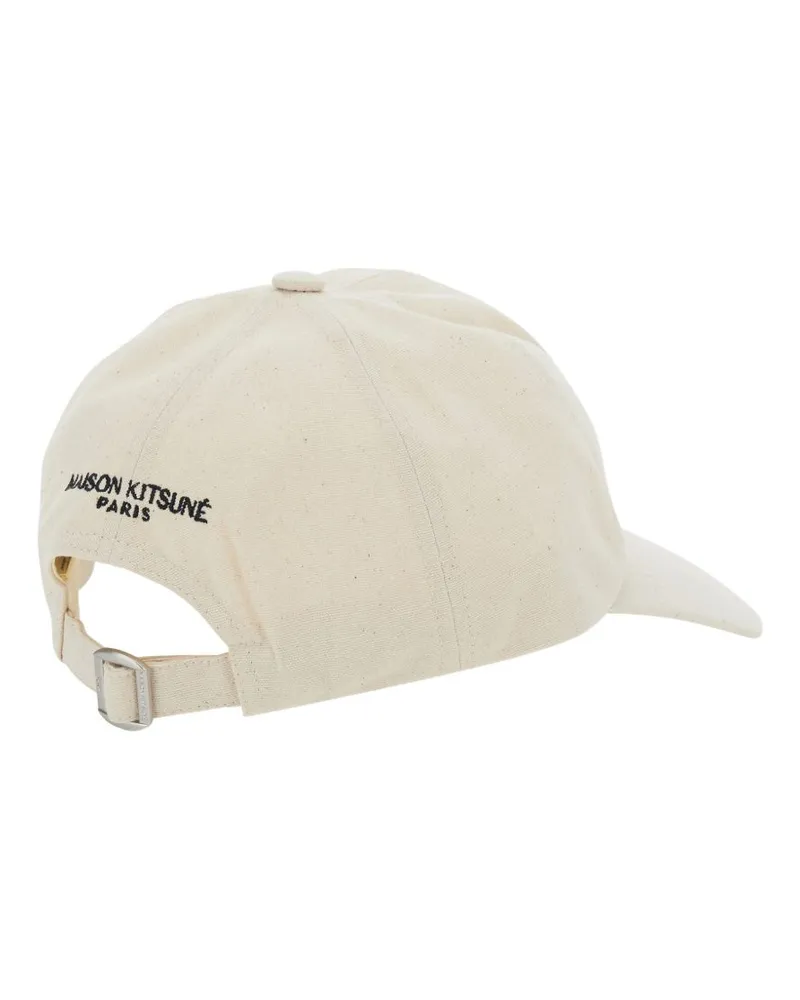 Kitsuné Baseball Cap — Cream Cream