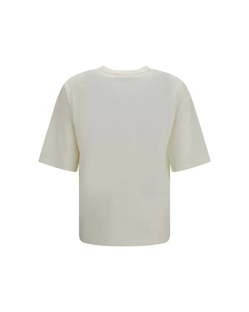 Palm Angels Logo-Graphic Cotton T-Shirt — White White