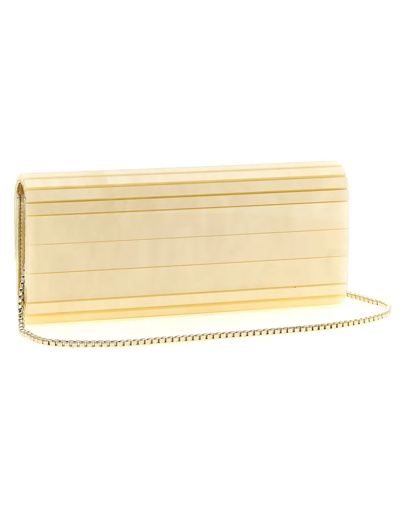 Jimmy Choo Clutch — Cream Cream