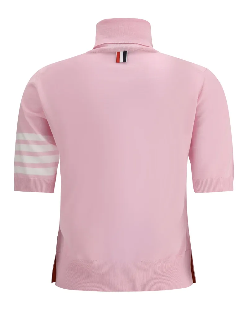 Thom Browne Women's Turtleneck Sweater Lt Pink Pink