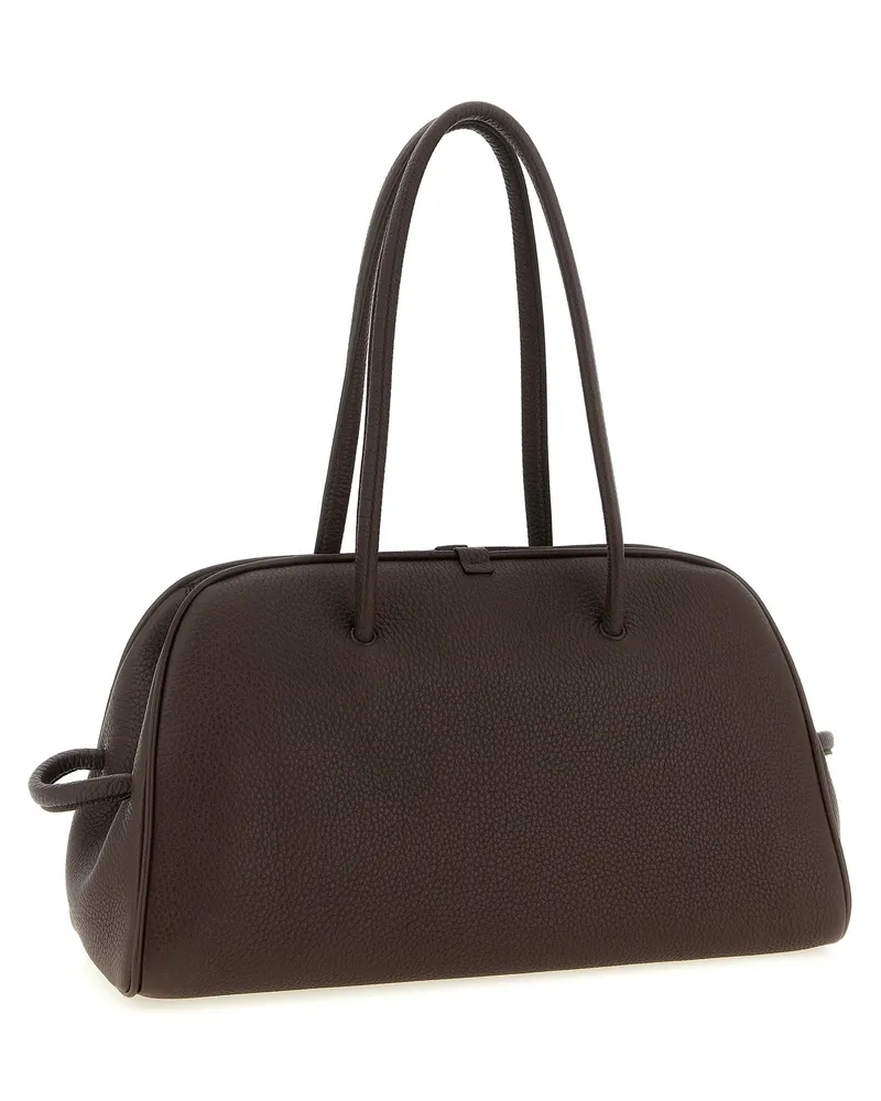 Jacquemus Leather Shoulder Bag — Brown Brown