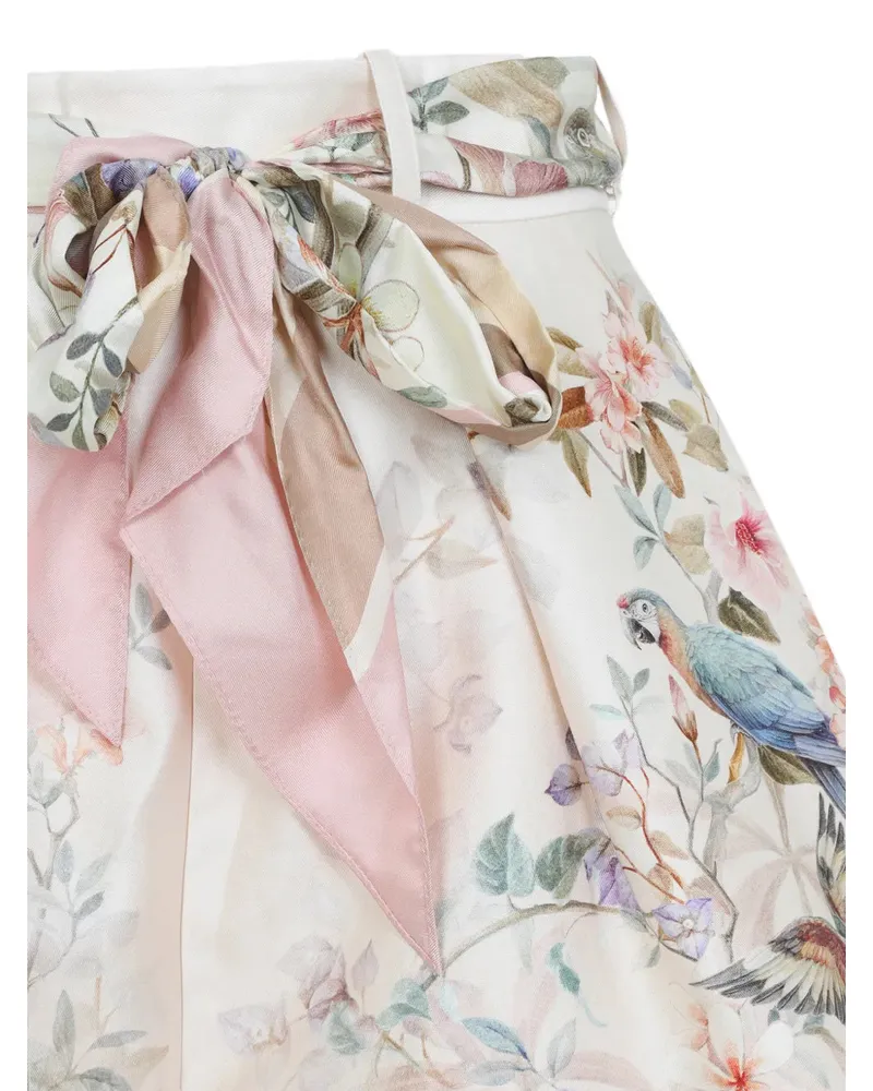 Zimmermann Women's Rebellion Shorts Ss26 W Cream