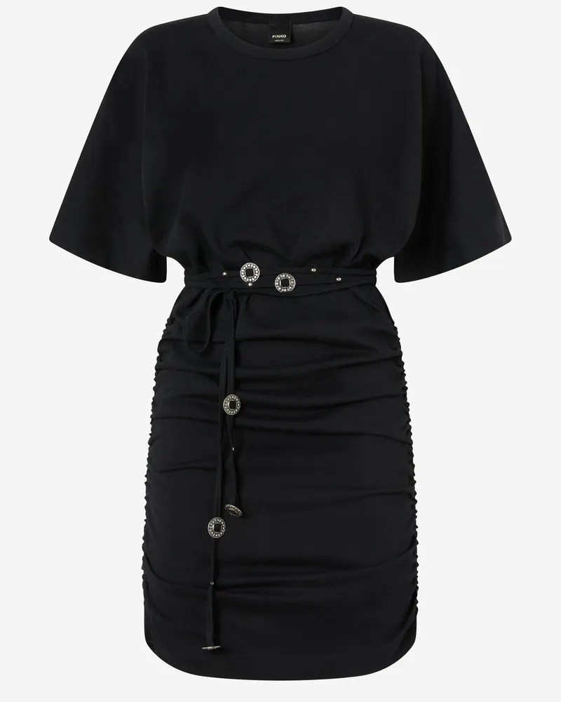 Pinko Women Dress, Cotton, Black Black