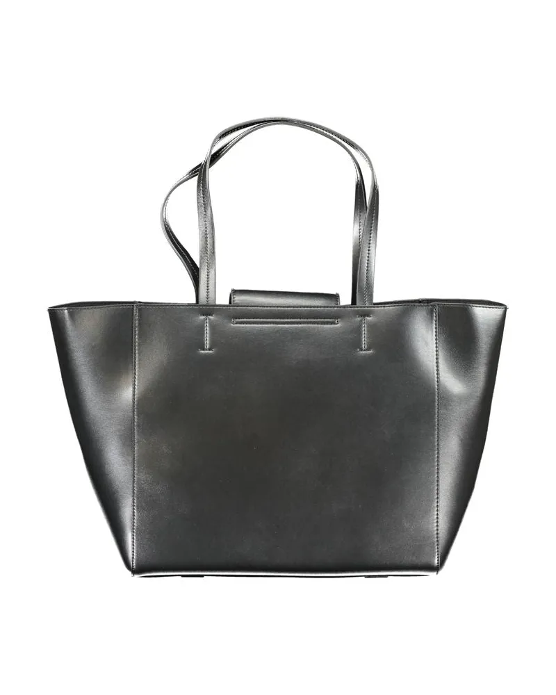 Calvin Klein RFID-Blocking Zip Wallet — Black Black