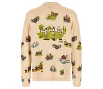 Men's Multicolor Merino Wool Cardigan Clothing