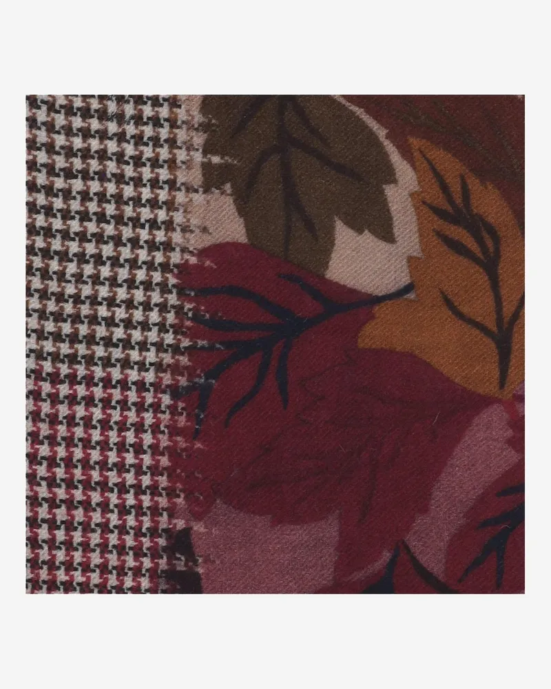 Faliero Sarti Women's Scarf Foliage Multicolour Lyocell Scarfs Multicolor