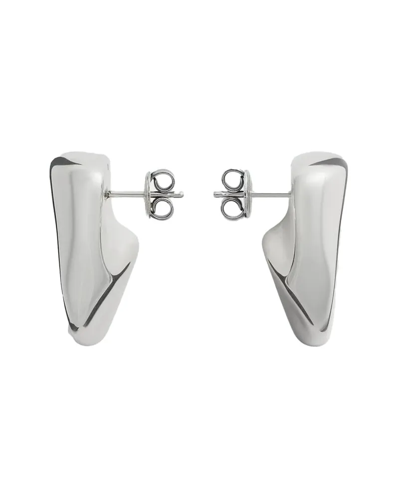 Bottega Veneta Prism Earrings — Silver Silver