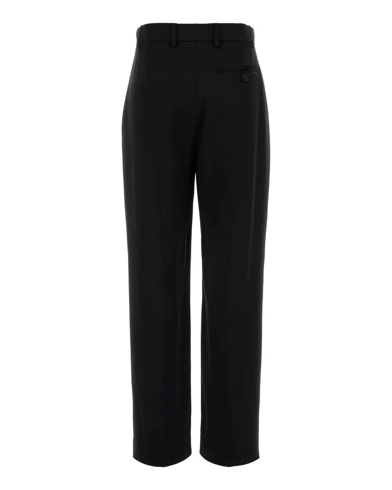 Stella McCartney Acetate Viscose Trousers — Black Black