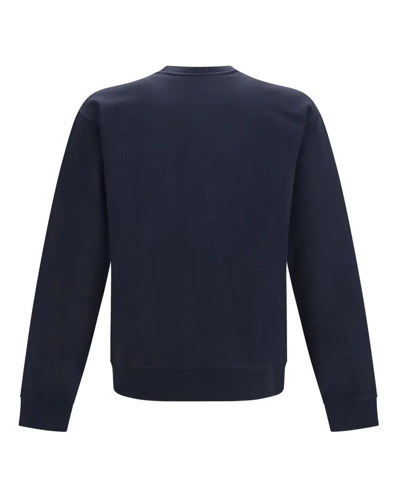 Valentino Garavani Men Cotton Sweatshirt Vlogo Navy Sweatshirts Sweater Navy