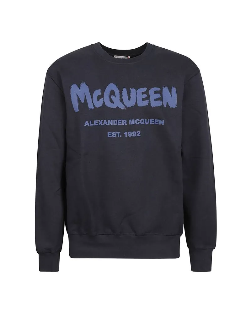 Alexander McQueen EST Sweatshirt — Navy Navy