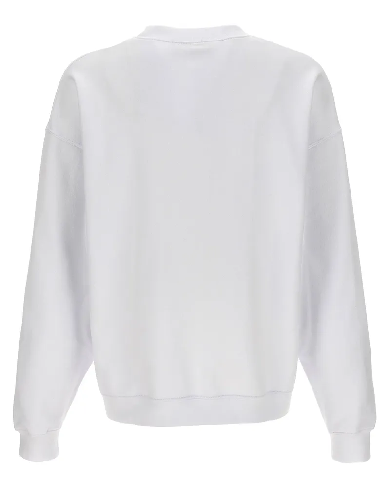 Dsquared2 Logo-Embroidered Sweatshirt — White White