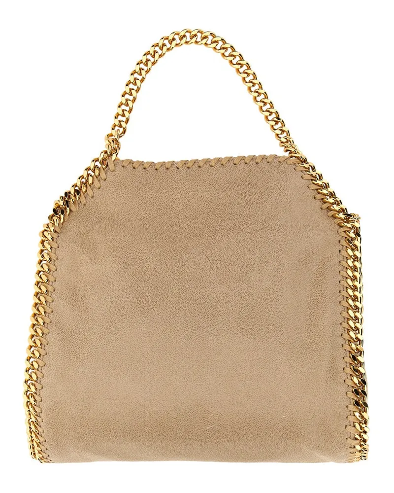 Stella McCartney Women's Falabella Mini Bag Beige Polyester Handbags Hand Beige