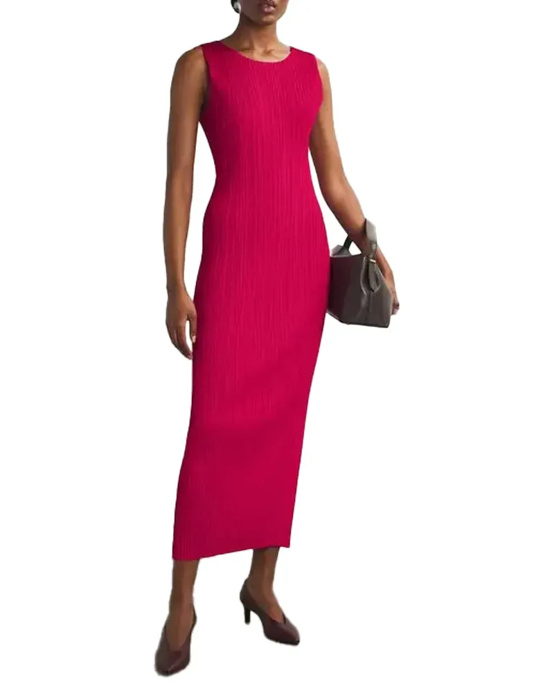 Issey Miyake Dress — Red Red