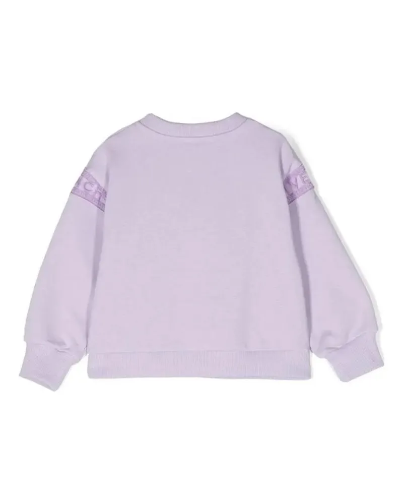 Givenchy Cotton-Blend Crewneck Sweatshirt — Purple Purple