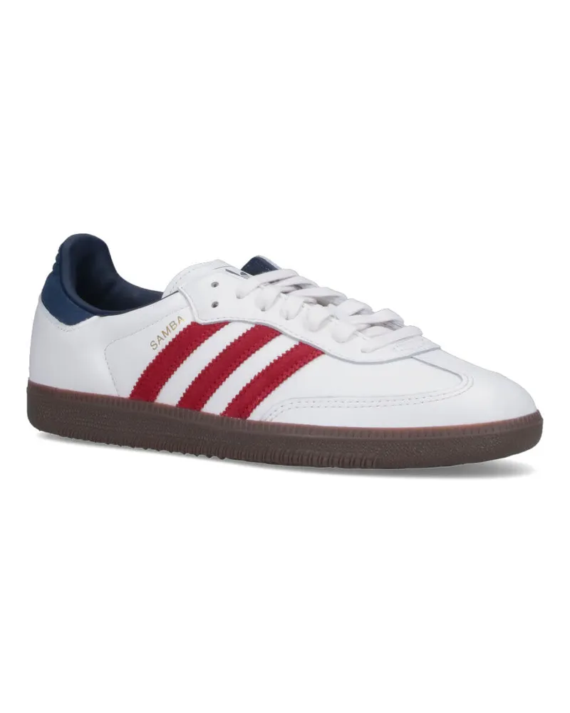 adidas Men's Sneakers White Leather White