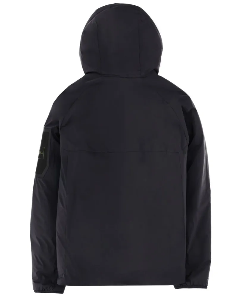 HUGO BOSS Polyamide Hooded Jacket — Blue Blue
