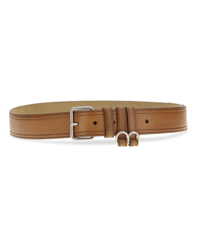 Miu Miu Women's Leather Belt Cognac Calf Cognac