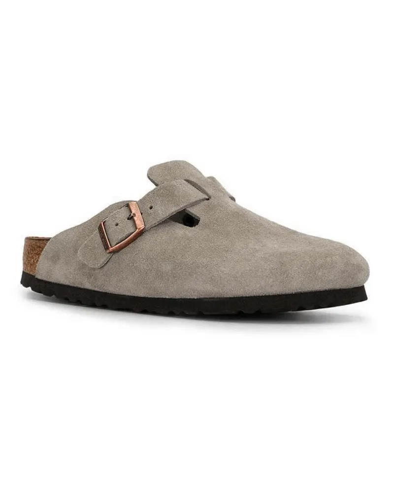Birkenstock Boston Clog — Beige Beige