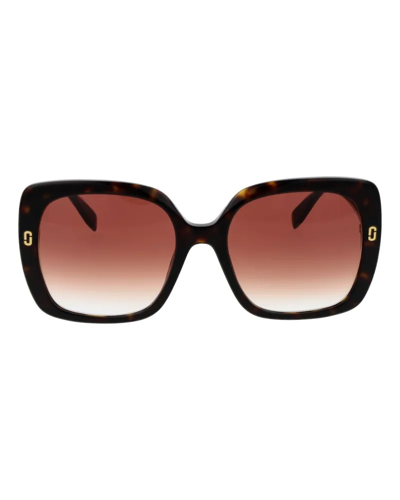 Marc Jacobs MA-1067463 Square Acetate Sunglasses — Brown Brown