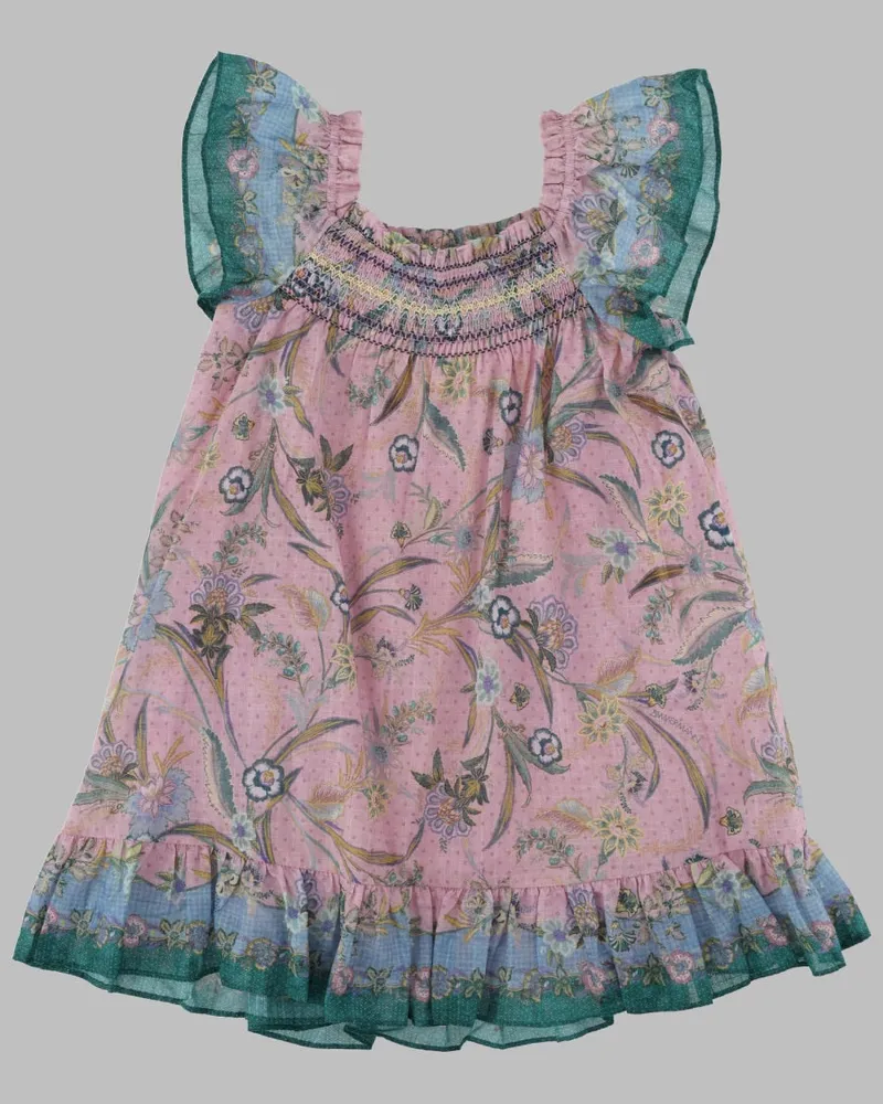 Zimmermann Indra Dress — Pink Pink