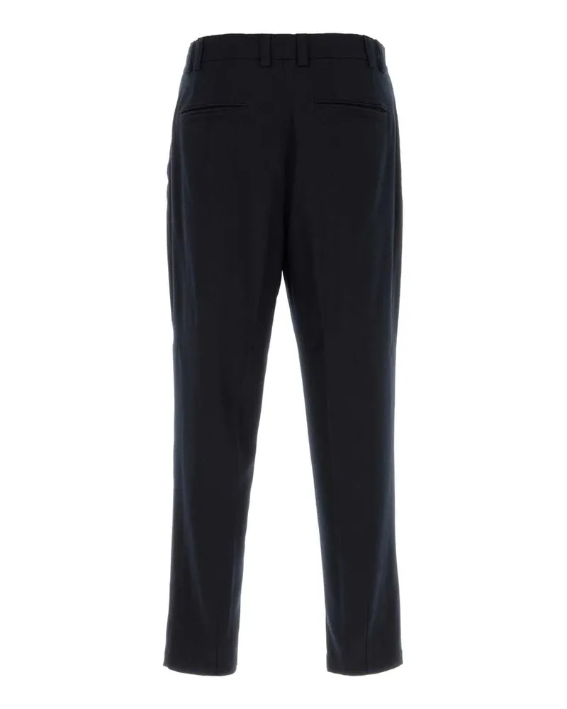 Canali Doppia Trousers — Blue Blue