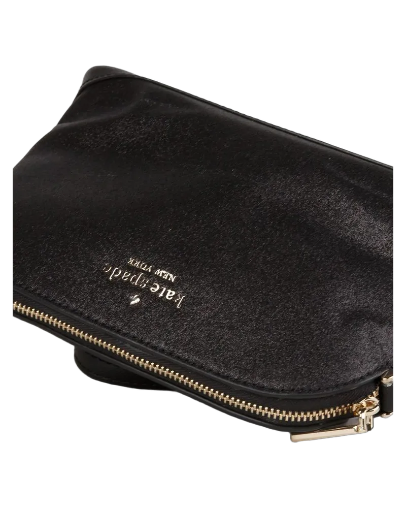 Kate Spade Women's Crossbody Black Glitter Fabric Bags Crossbody-bags Black