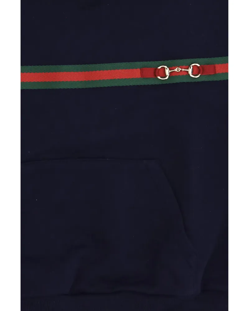 Gucci Boys' Cotton Hoodie Dark Night Sky-Mix Hoods & Sweatshirts Sky/mix Navy