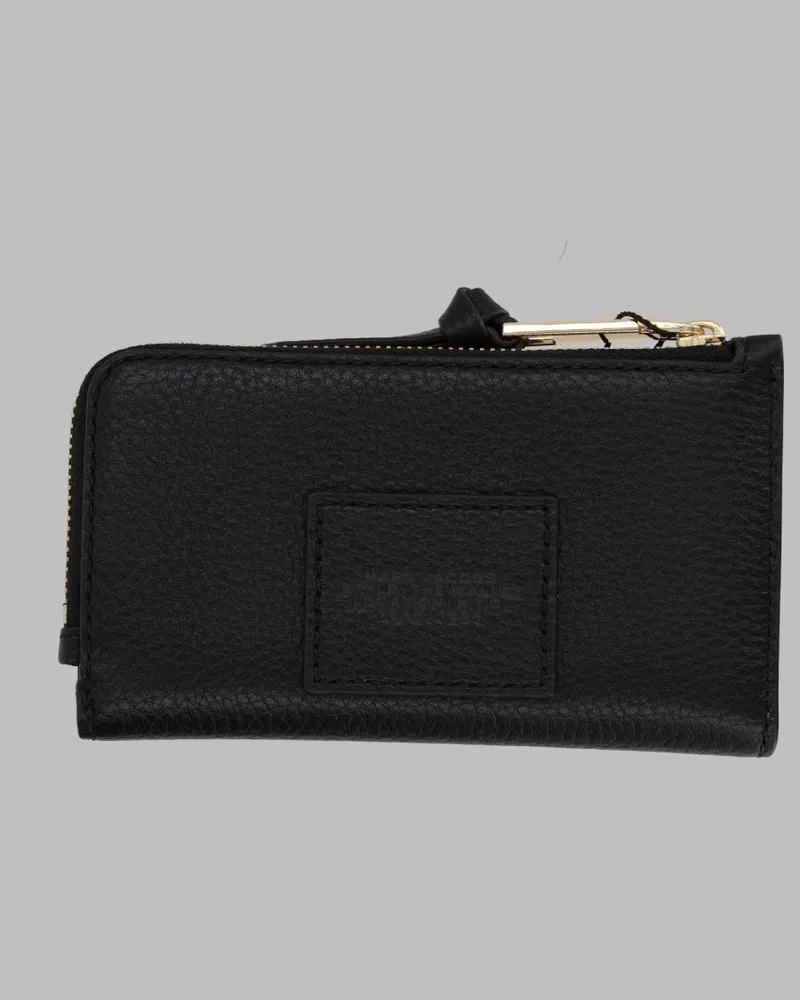 Marc Jacobs Slim Leather Wallet — Black Black