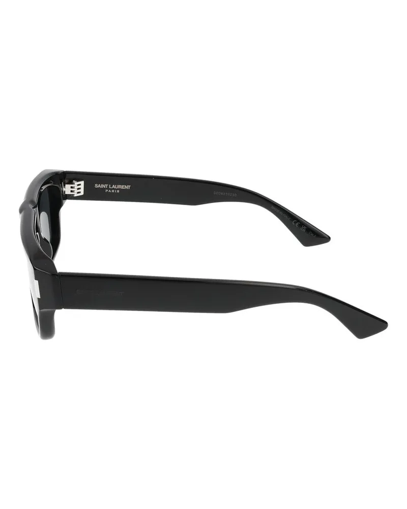 Saint Laurent Men's Sl Sunglasses Black Acetate Black