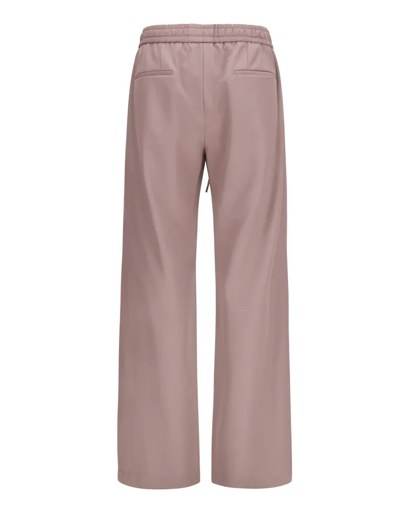 Dolce & Gabbana Men's Wool Jogging Pants Marrone 7 Merino Ovis Aries Trousers Brown
